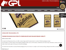 Tablet Screenshot of gravurepackaging.com